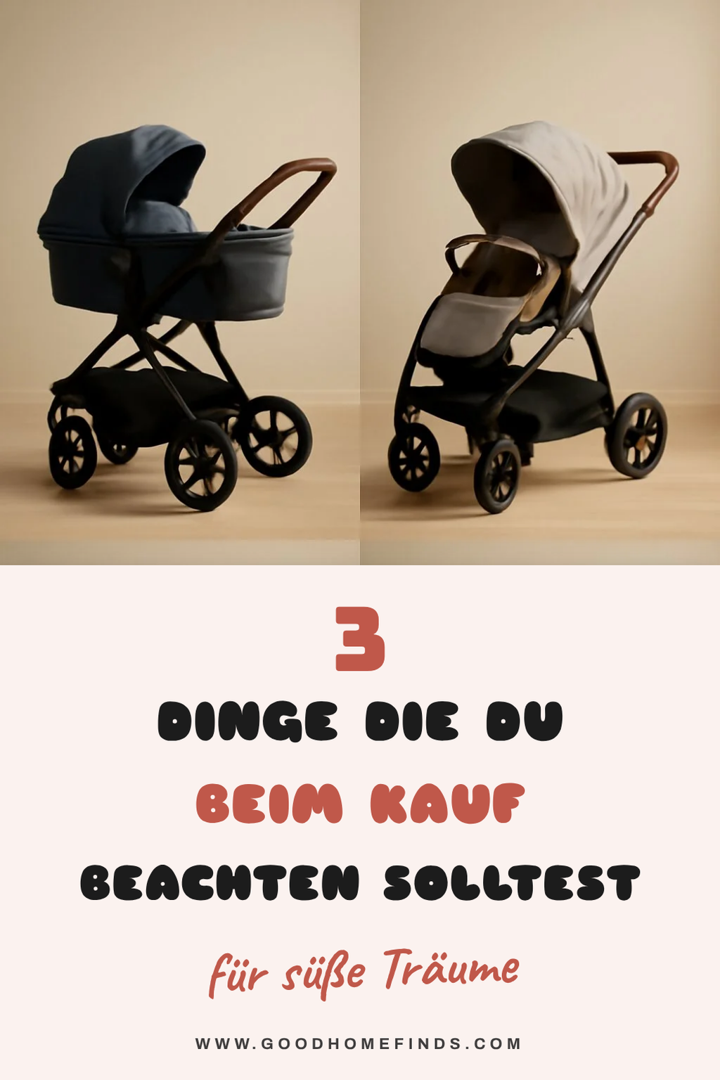 Worauf du beim Kauf eines Kinderwagens achten solltest