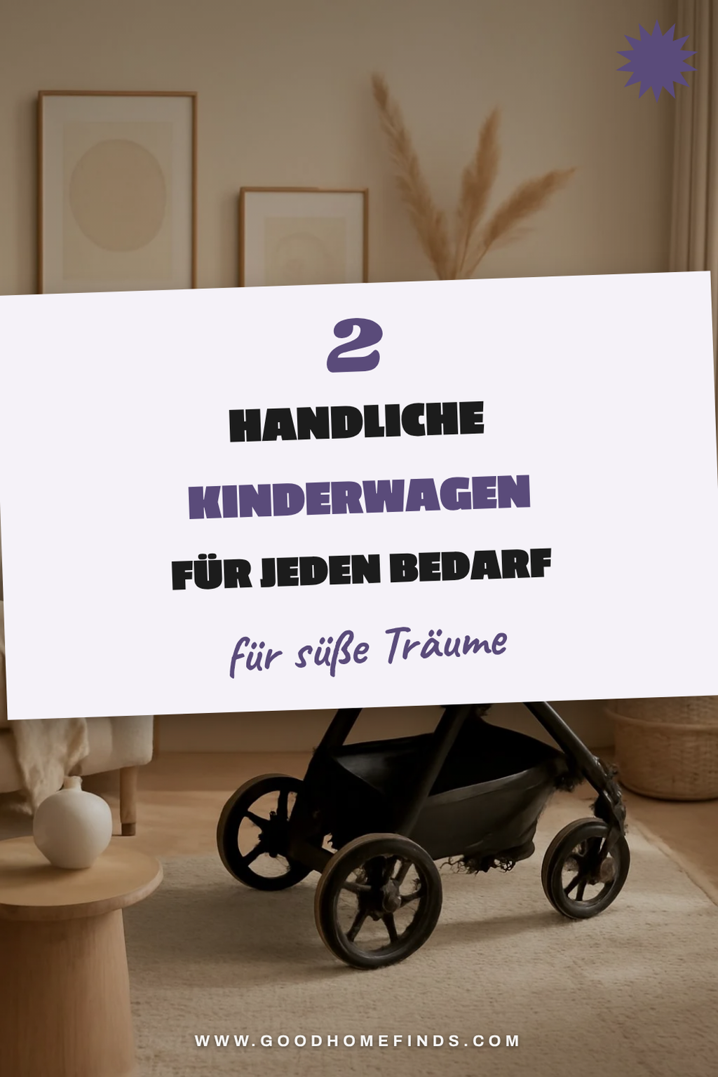 Einfache Handhabung: Kinderwagen für alle Eltern