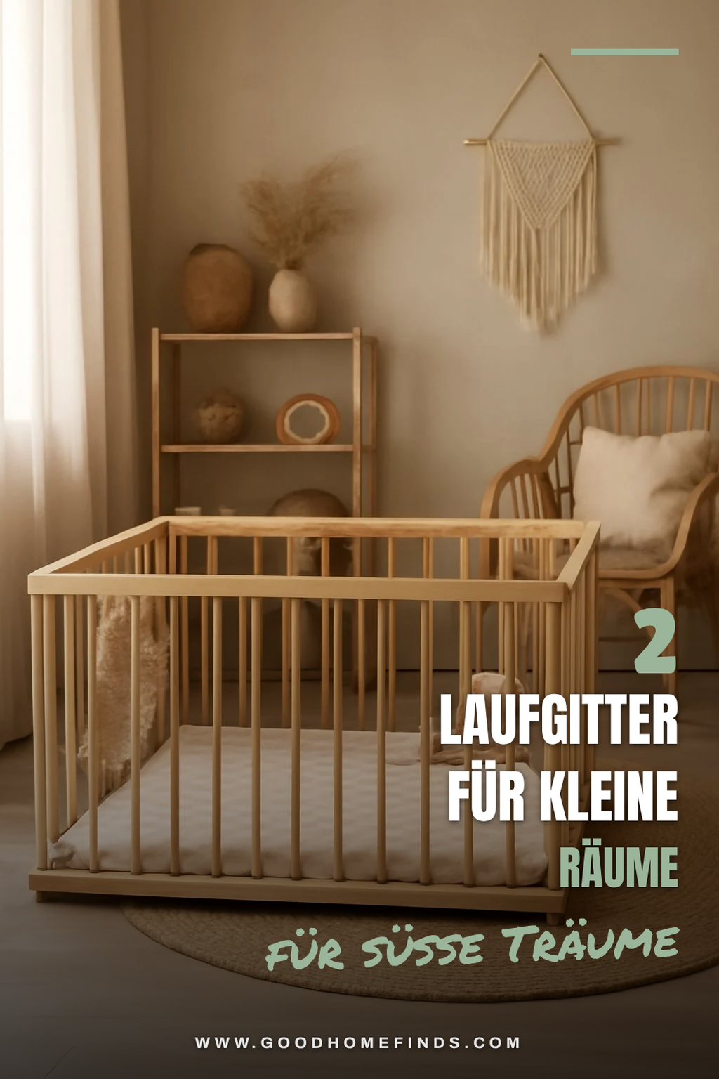 Laufgitter für verschiedene Raumgrößen