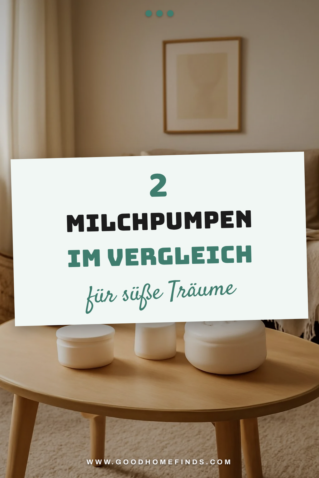 Vergleich von Milchpumpen