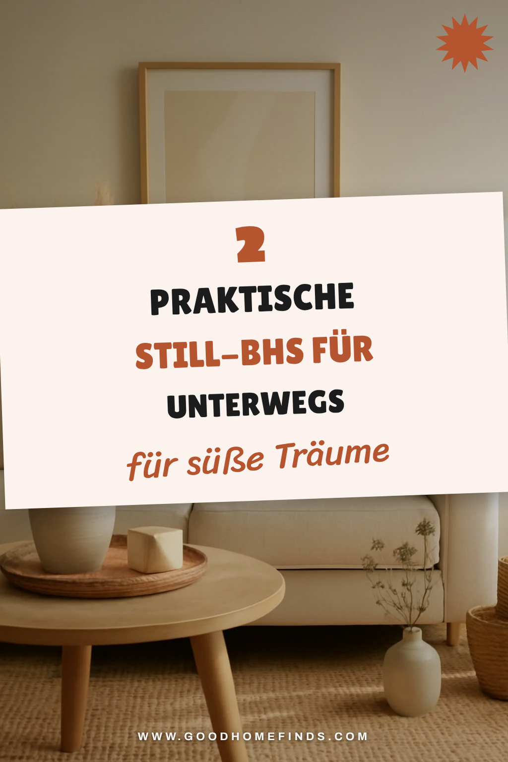 Praktische Still-BHs für unterwegs