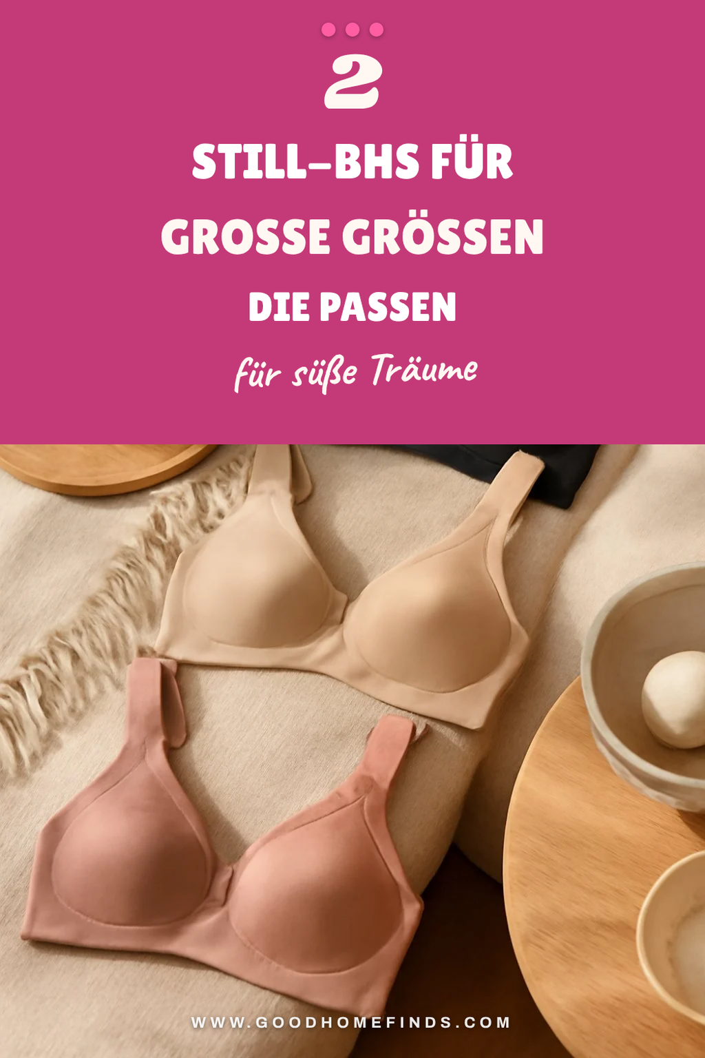Die besten Still-BHs für große Größen