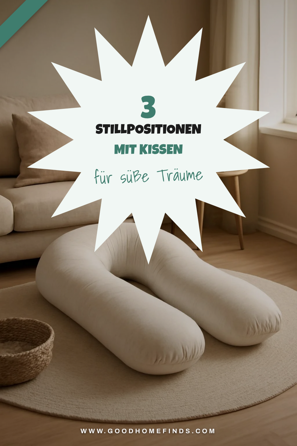 Stillkissen für unterschiedliche Stillpositionen