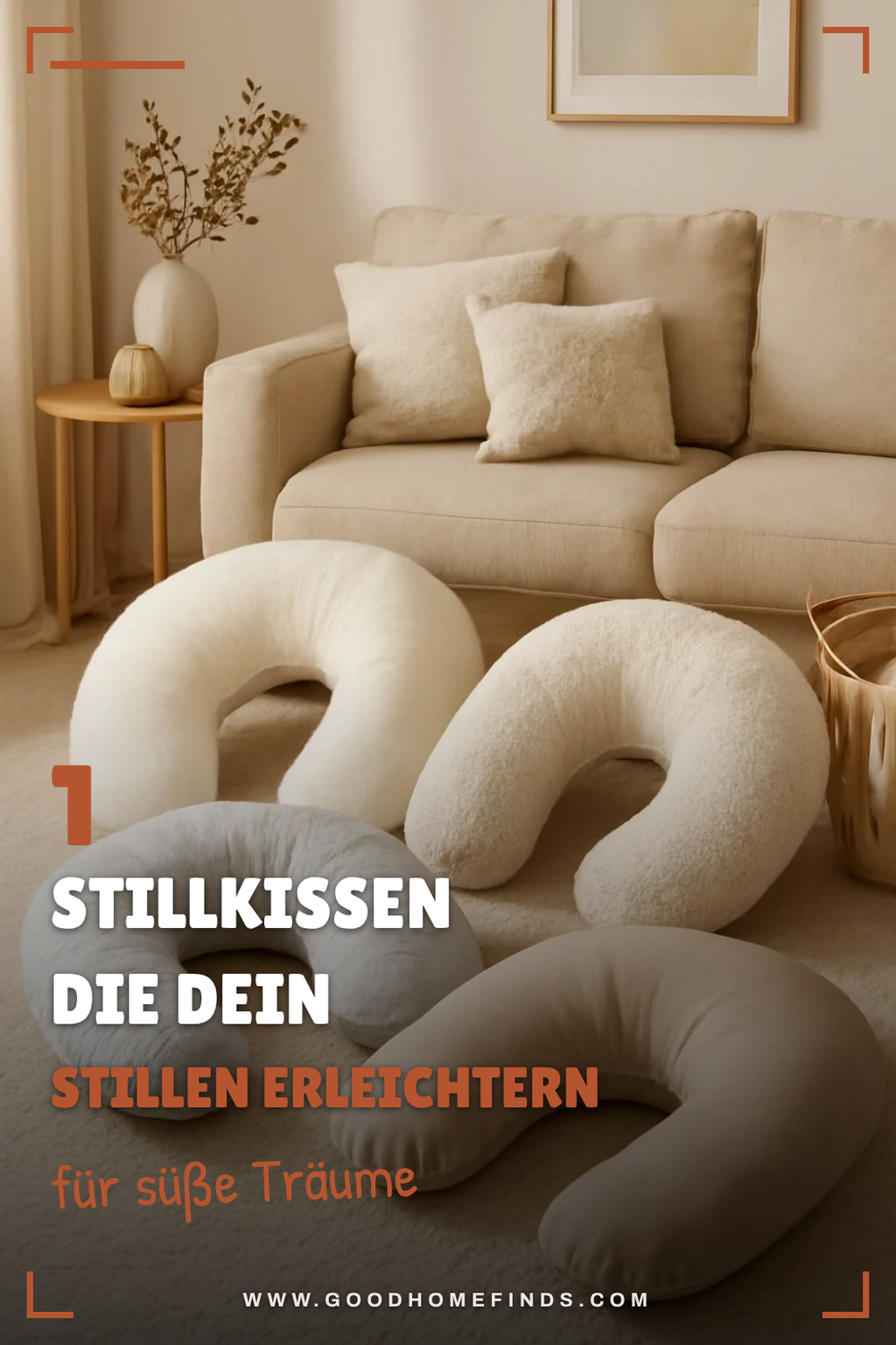 Diese 4 Stillkissen Modelle unterstützen optimal beim Stillen