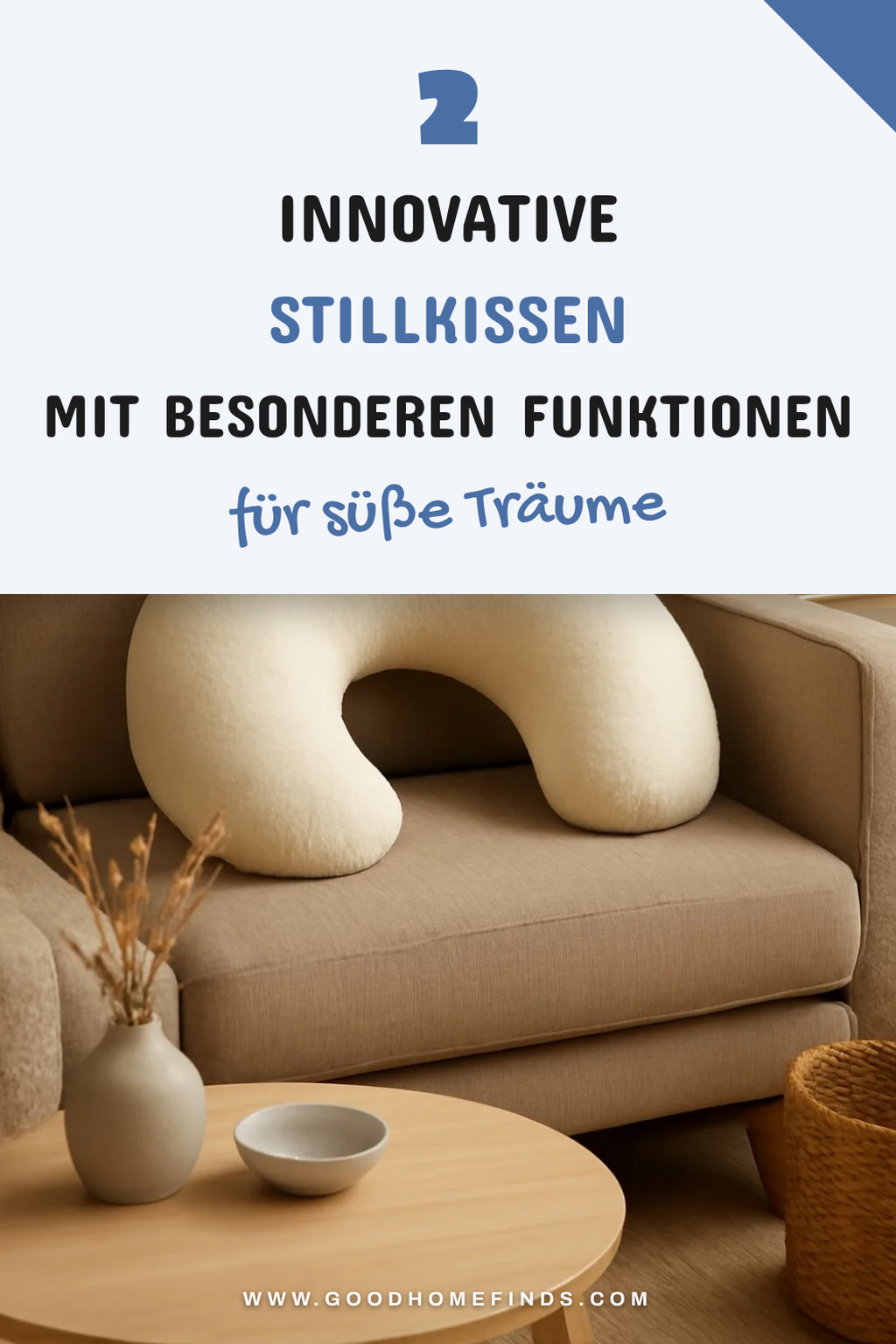 Stillkissen mit speziellen Funktionen