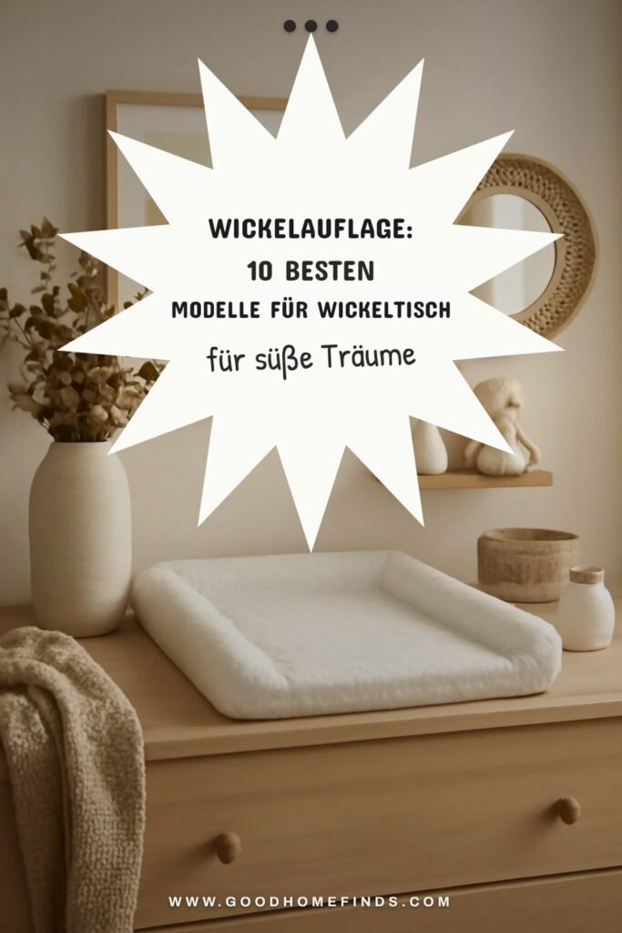 Wickelauflage: Die 10 besten Modelle für den Wickeltisch