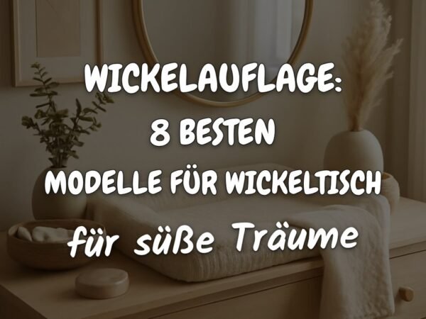 Wickelauflage: Die 8 besten Modelle für den Wickeltisch