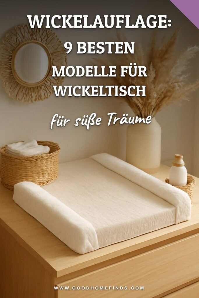 Wickelauflage: Die 9 besten Modelle für den Wickeltisch