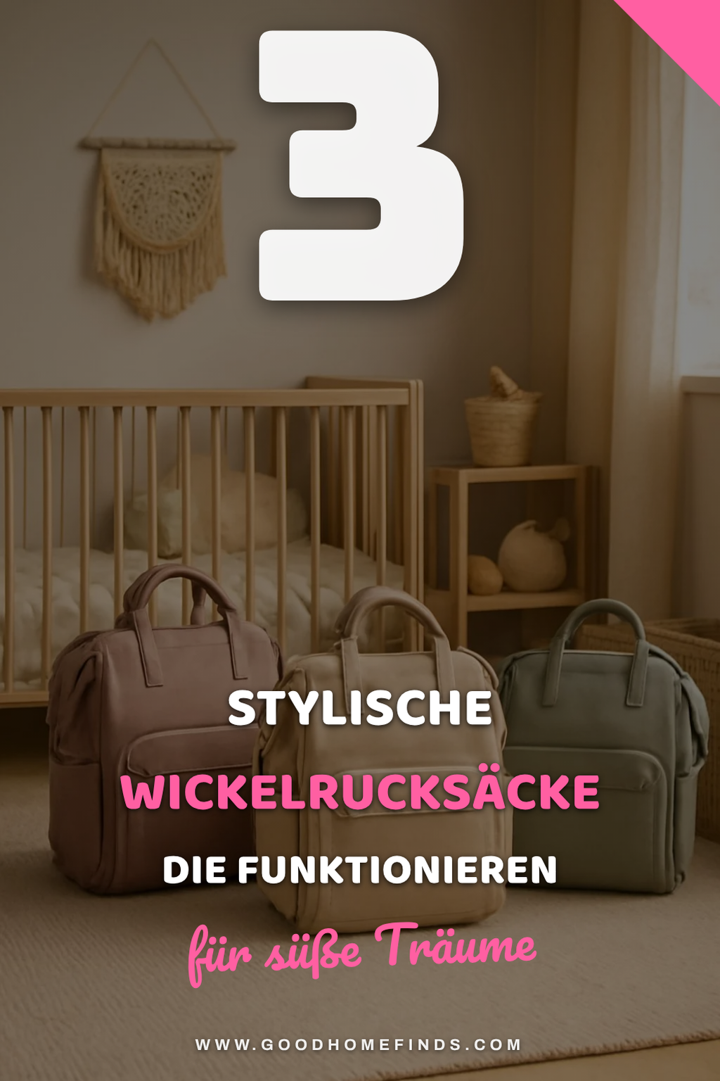 Diese 3 Wickelrucksäcke kombinieren Style und Funktion