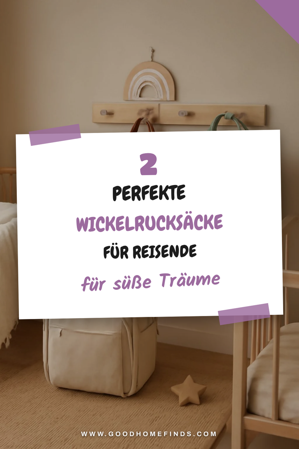 Diese 2 Wickelrucksäcke sind ideal für Reisen