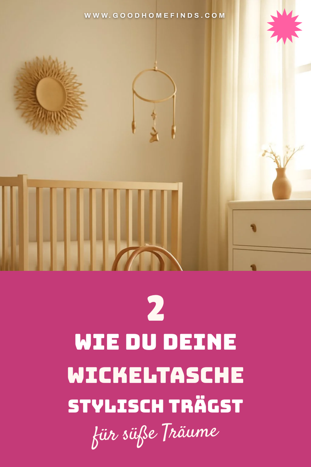 So kombinierst du deine Wickeltasche mit deinem Look