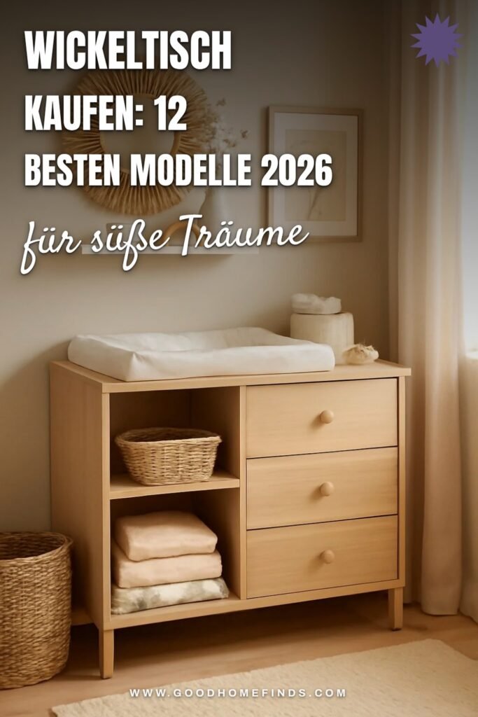Wickeltisch kaufen: Die 12 besten Modelle 2026