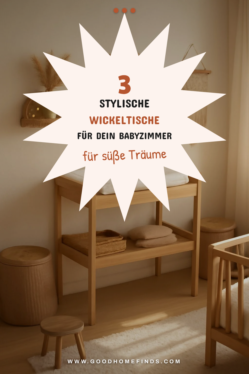 Stylische Wickeltische für moderne Eltern