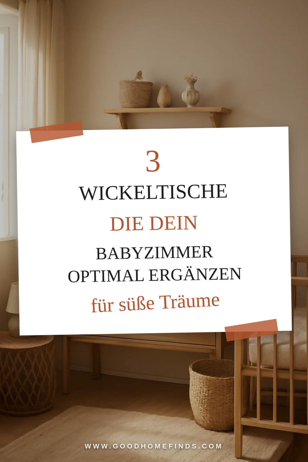 So findest du den perfekten Wickeltisch für dein Zuhause