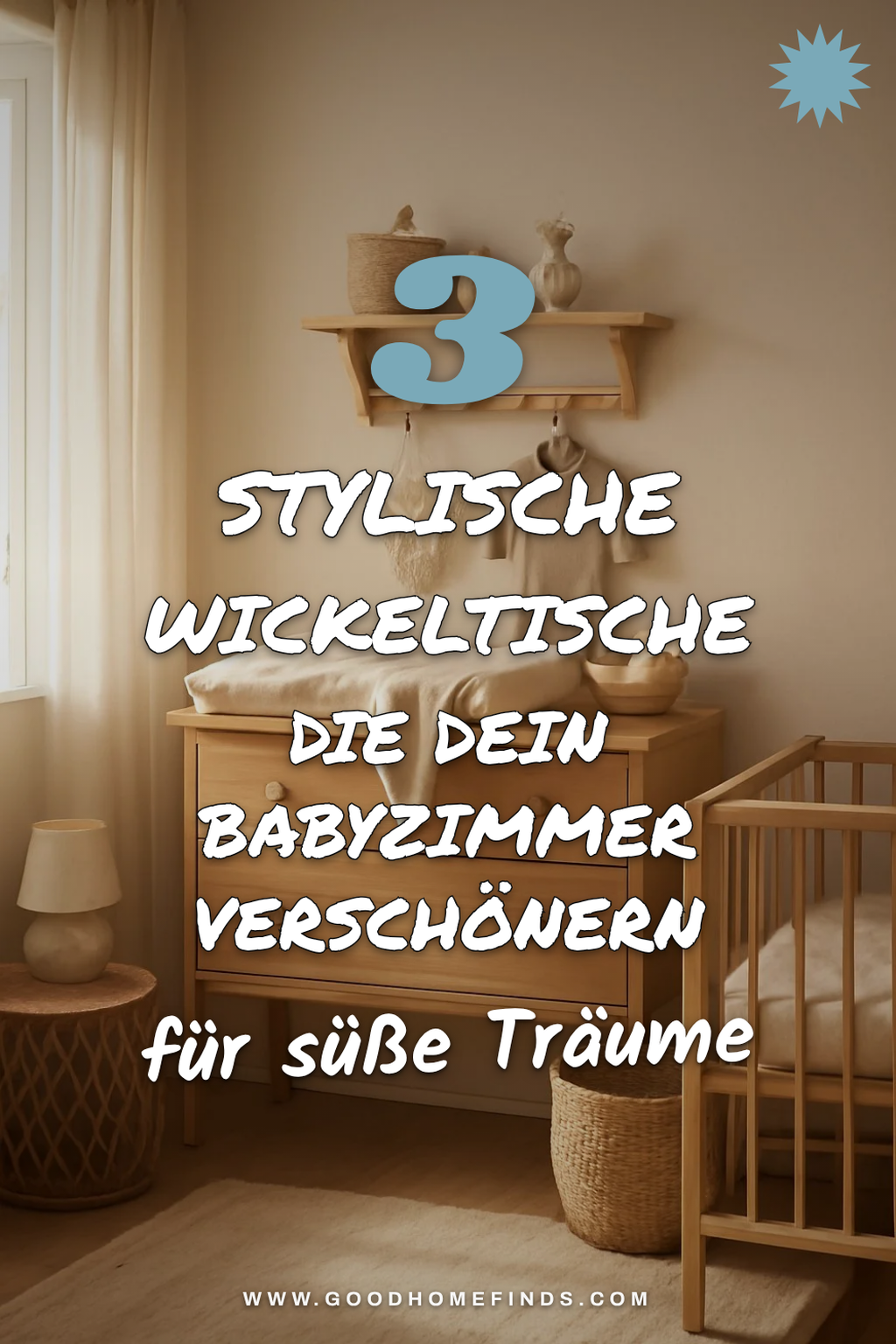 Stylische Wickeltische für dein Babyzimmer