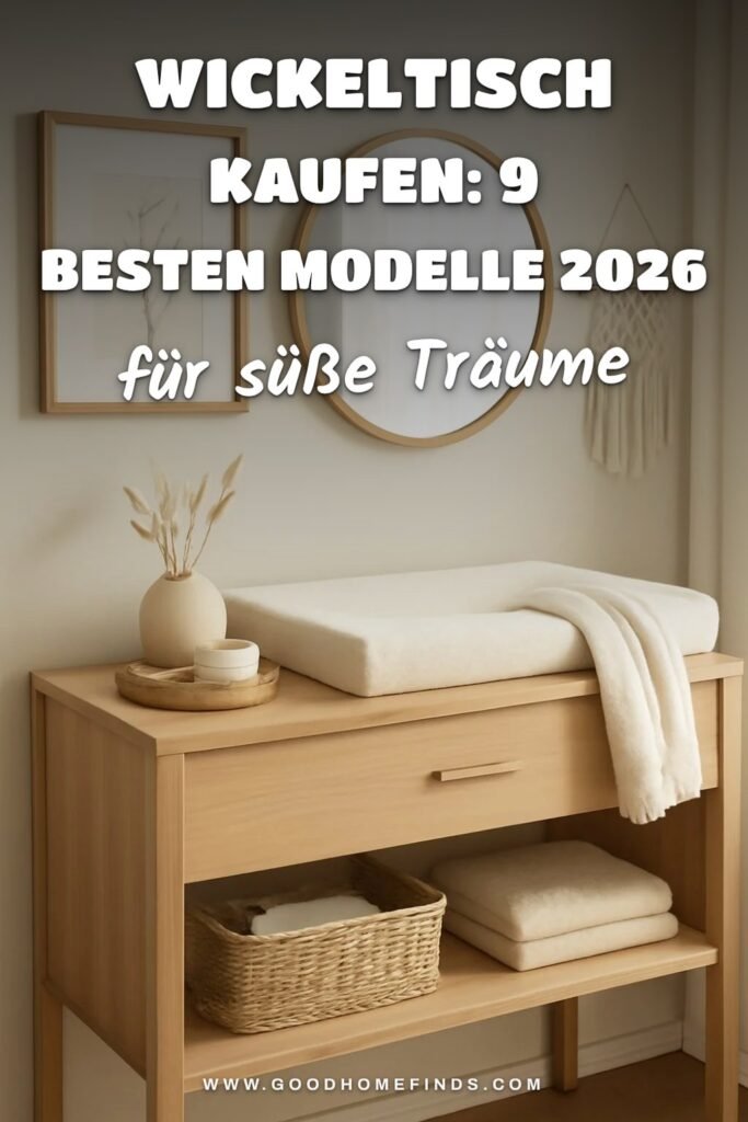Wickeltisch kaufen: Die 9 besten Modelle 2026