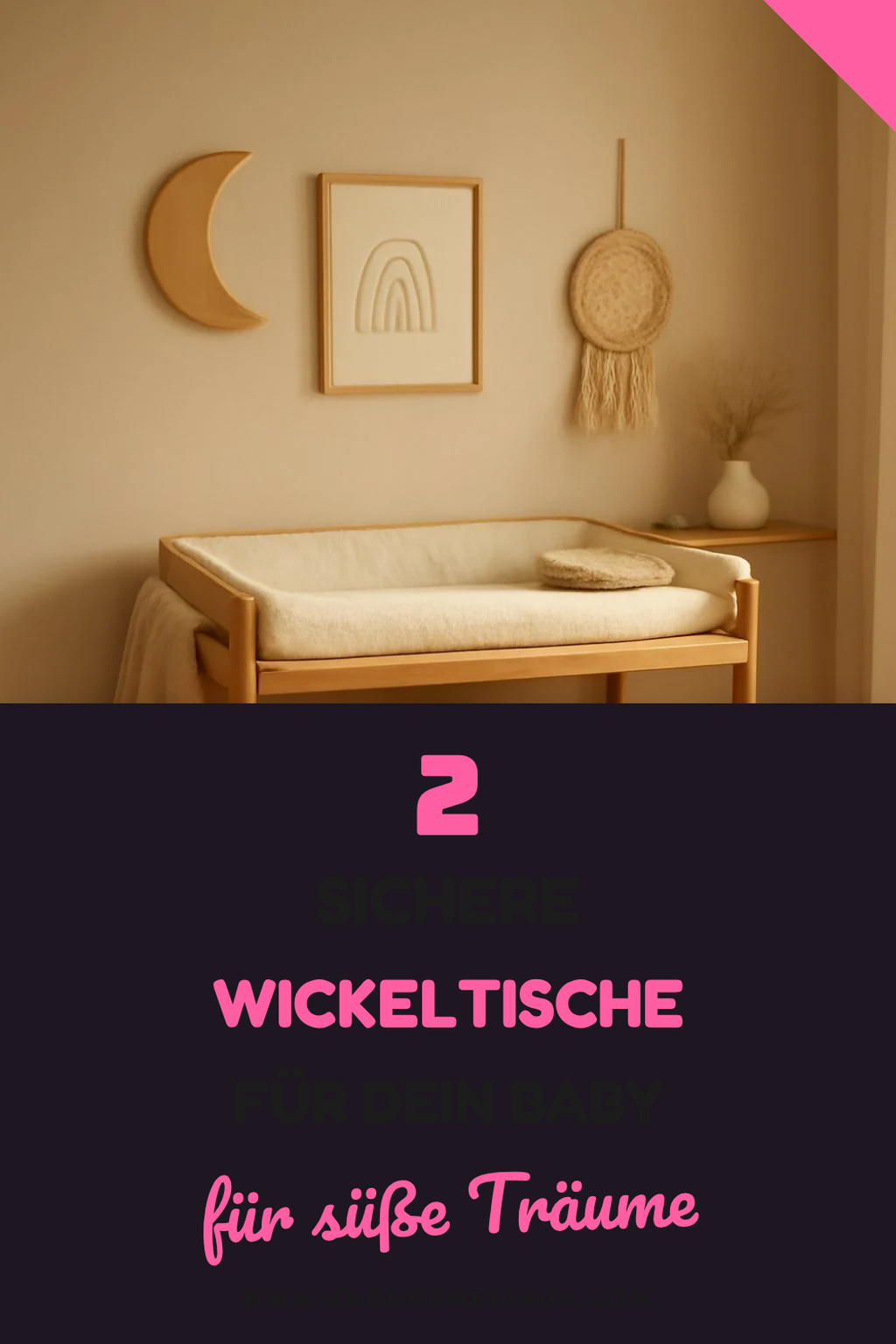 Sichere Wickeltische für sorgenfreies Wickeln