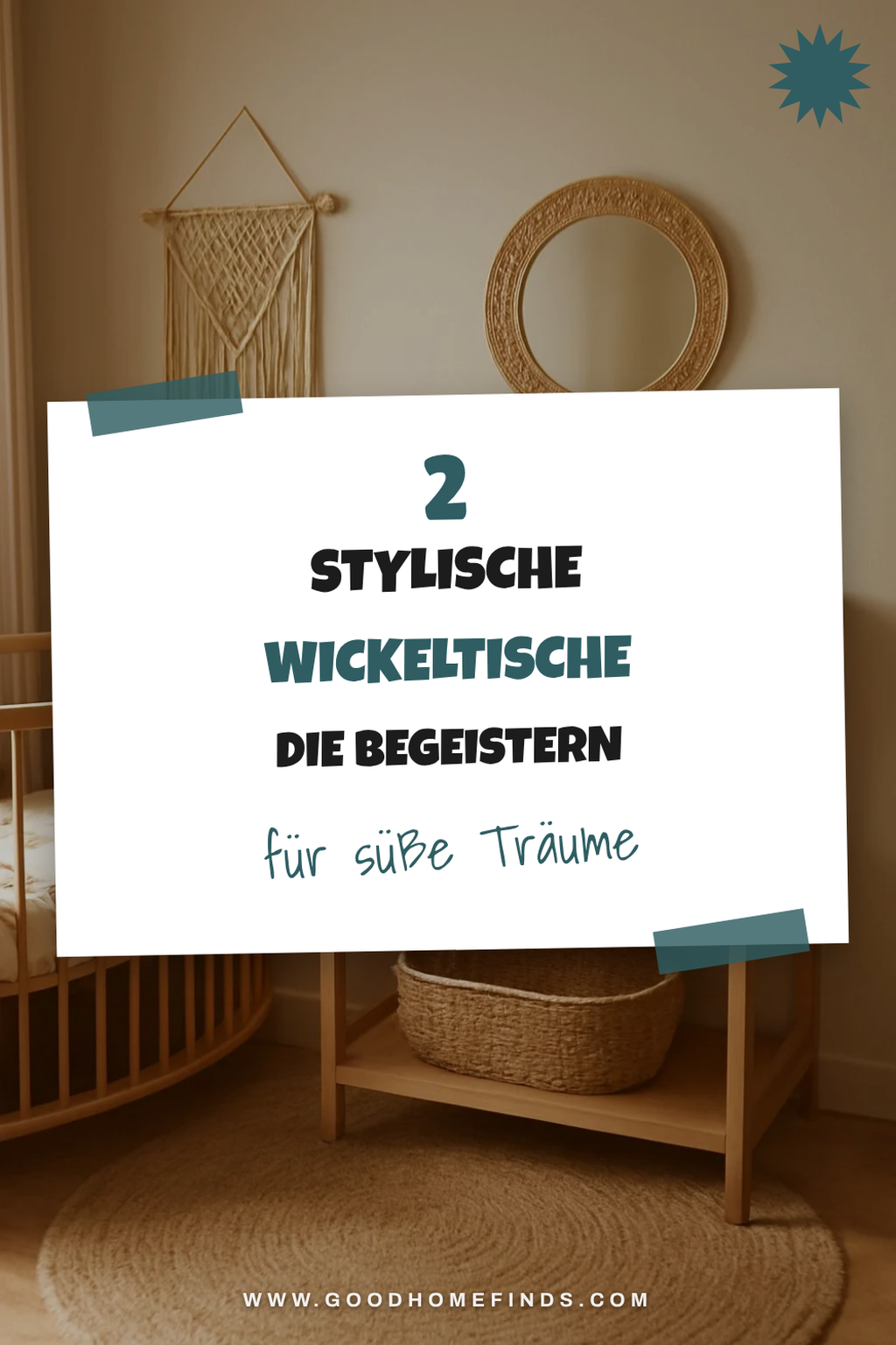 Stylische Wickeltische für moderne Eltern