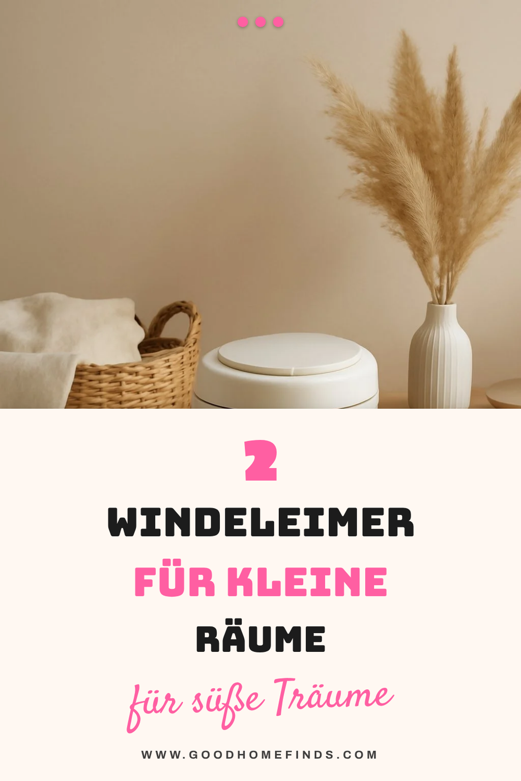 Die besten Windeleimer für kleine Räume