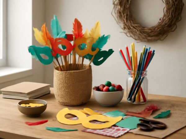 12 Fasching basteln Kinder Ideen, die inspirieren