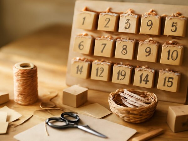 Adventskalender DIY basteln für die Grundschule