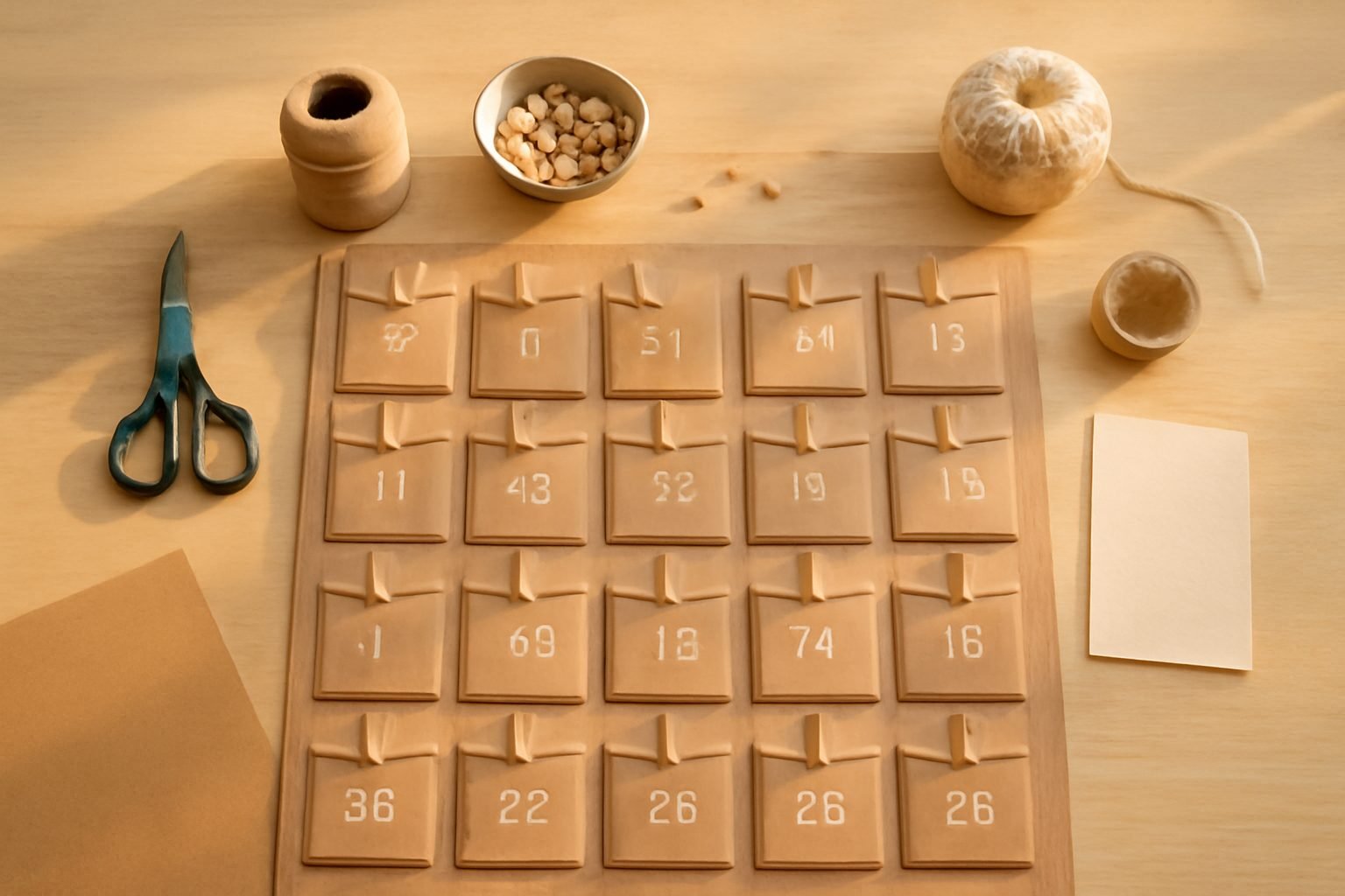 Adventskalender für Paare selber machen — so geht es richtig