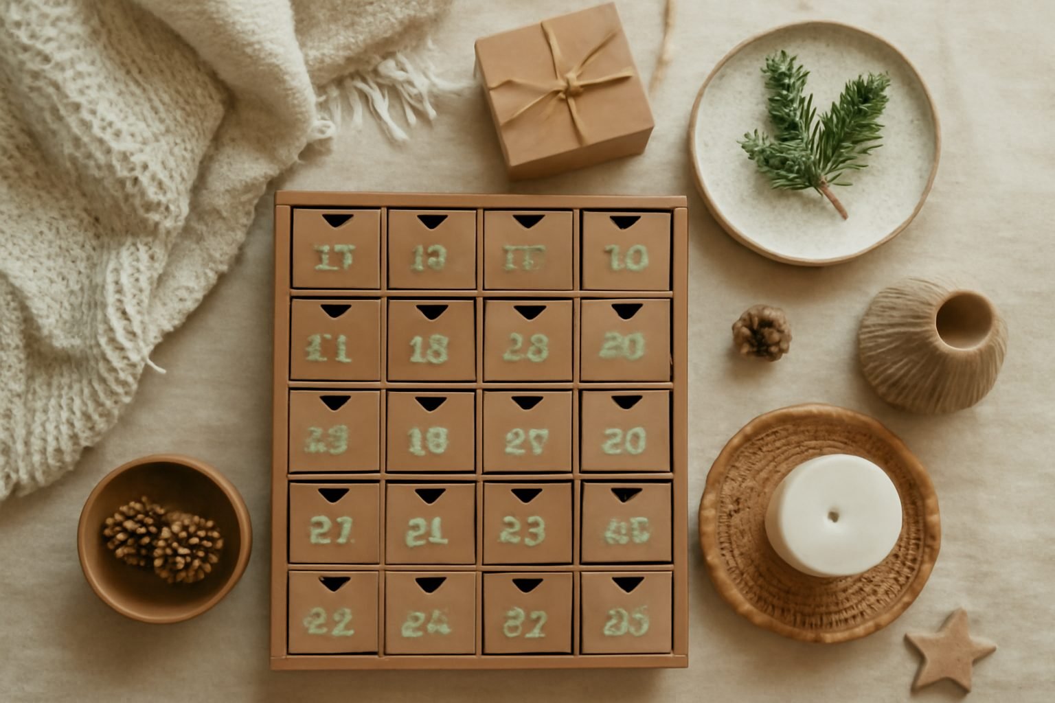 Adventskalender Kleinkind füllen Ideen