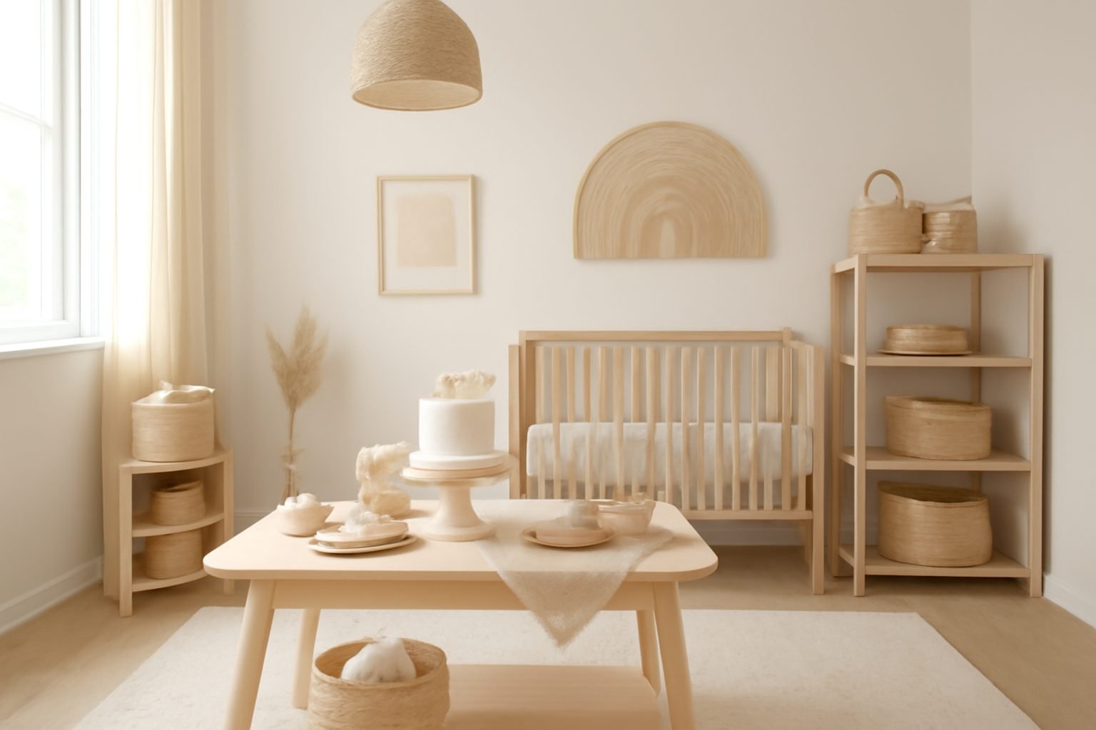 Baby Shower Tischdeko: 8 Ideen für wenig Geld