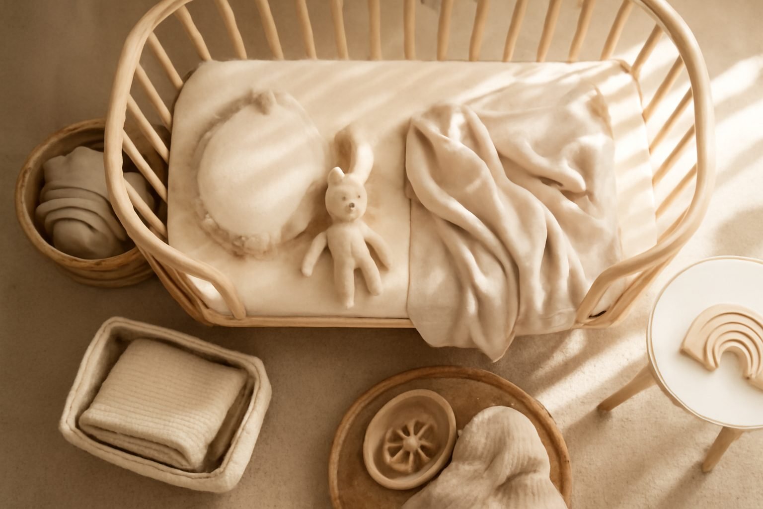 Babybett für Bett ohne teure Anschaffung