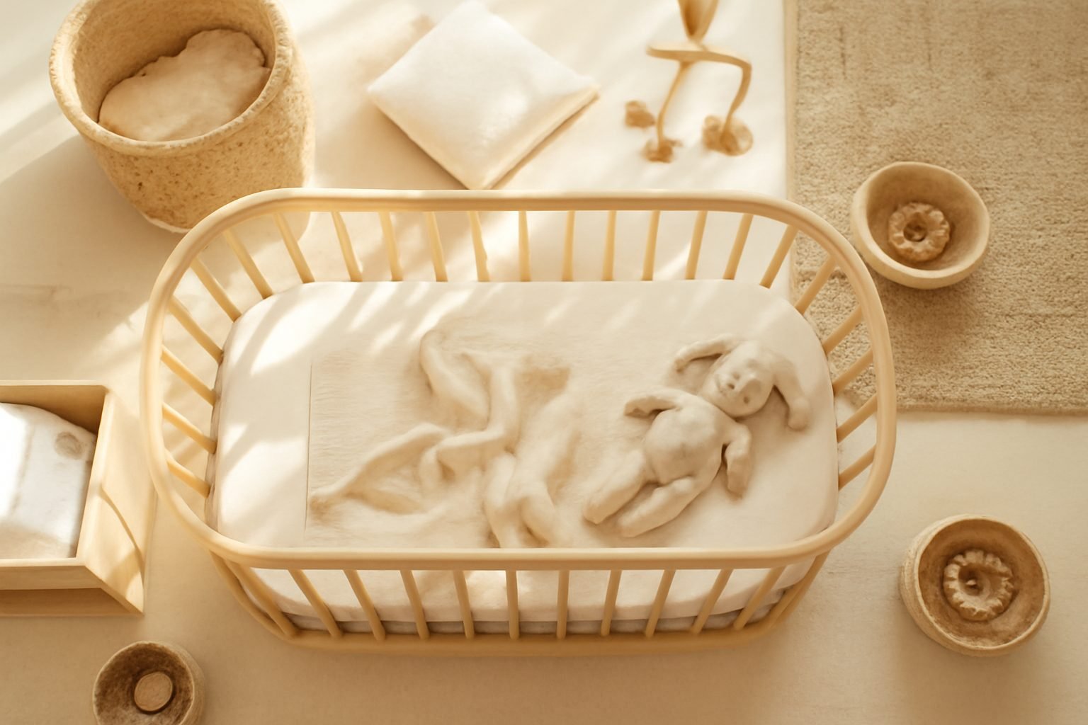 Babybett für Neugeborene: 14 Ideen für jeden Geschmack