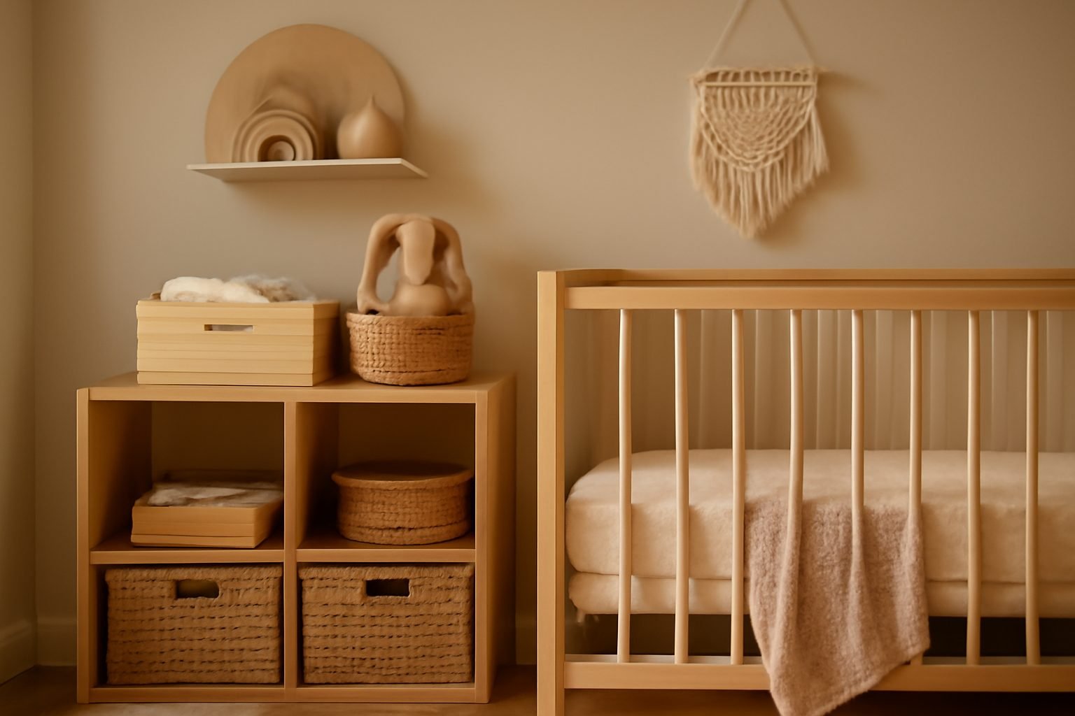 Babyzimmer streichen Ideen Mädchen — 12 einfache Varianten