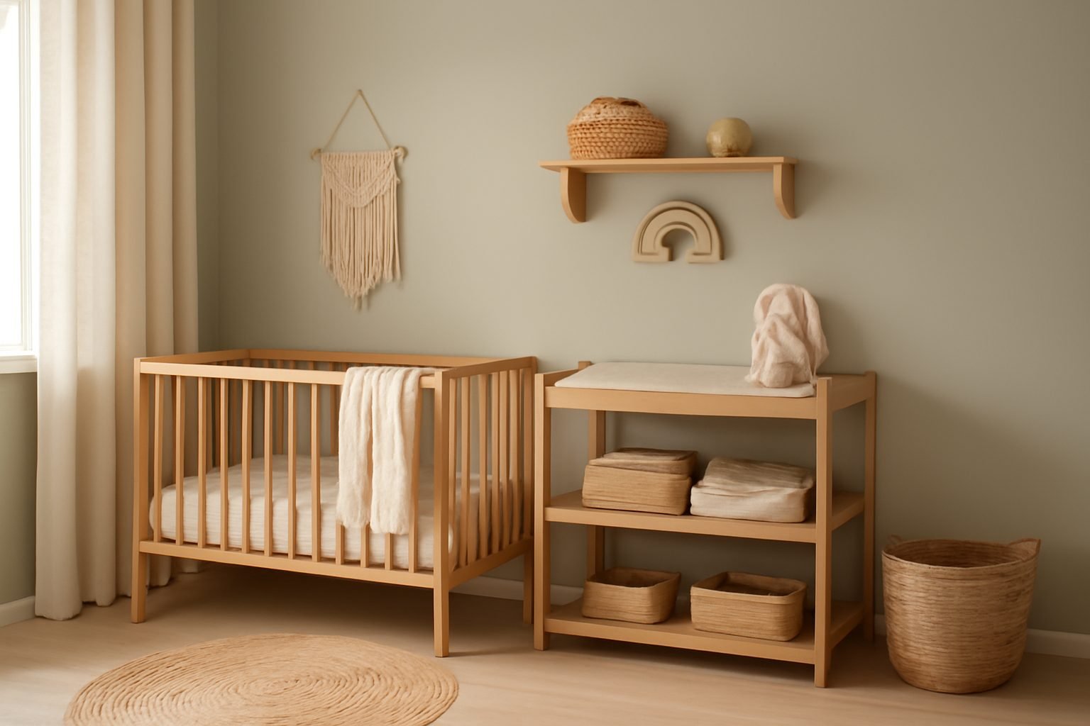 Babyzimmer Wandfarbe Ideen — 11 einfache Varianten