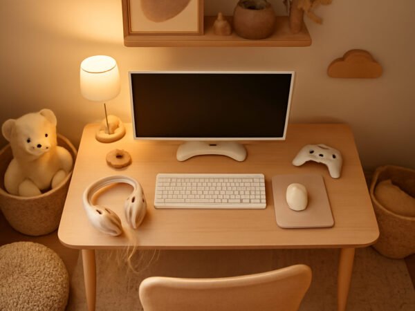 Cozy Gaming Setup mit Kindern — 11 einfache Varianten