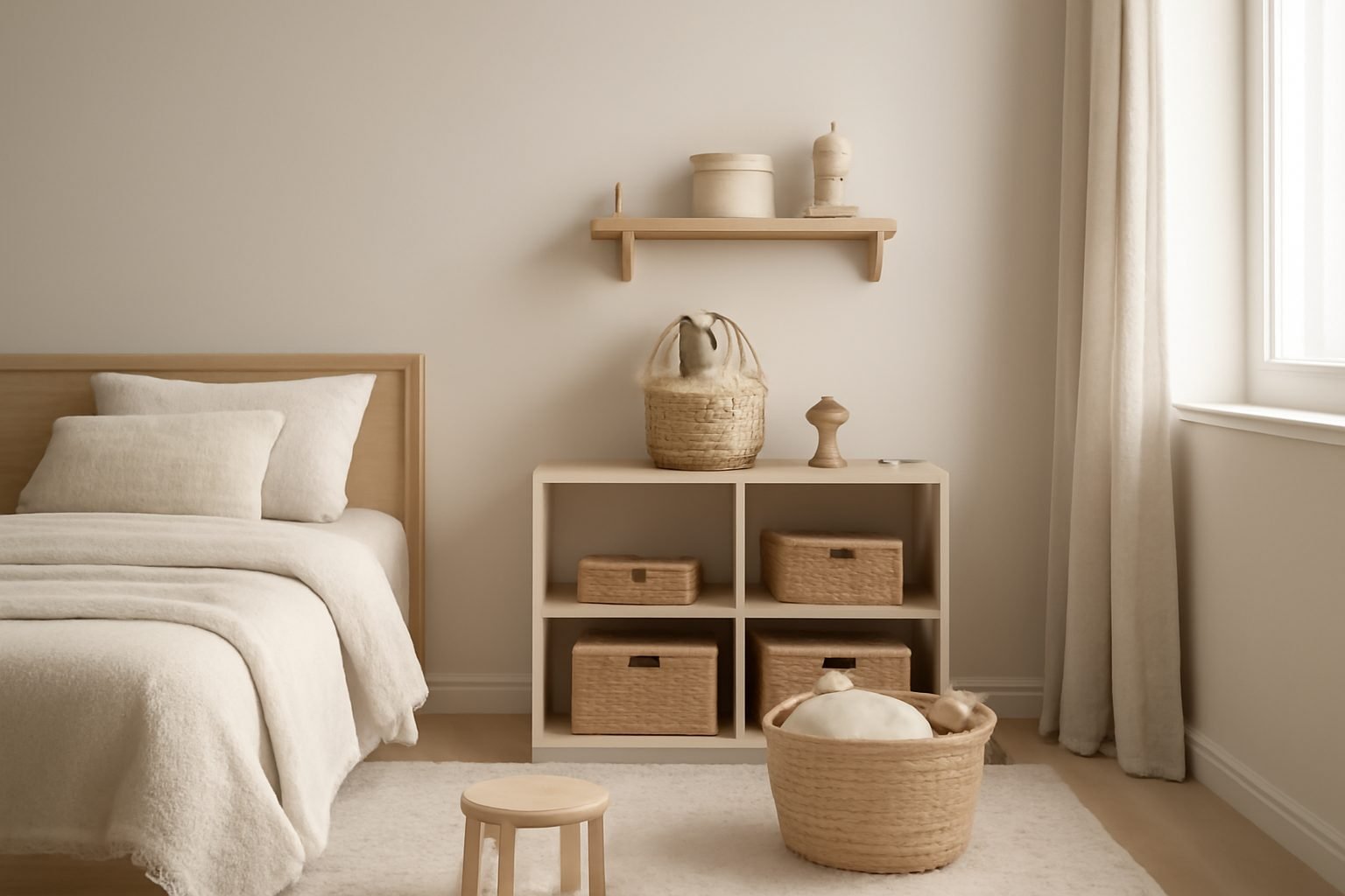 Cozy Schlafzimmer Ideen mit Kindern — 11 einfache Varianten
