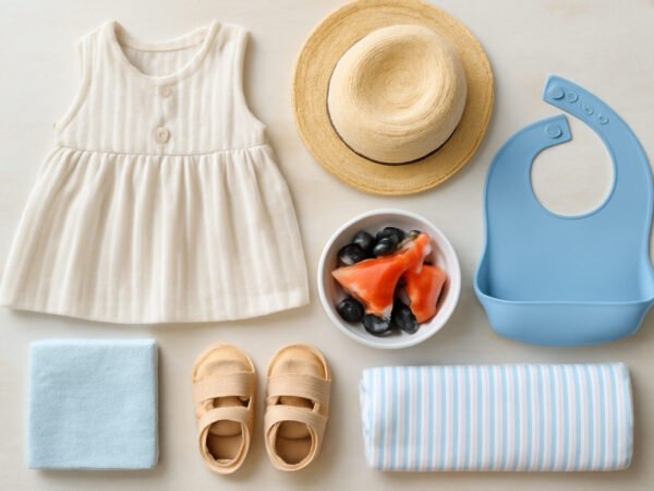Erstausstattung Baby Sommer Checkliste in 5 Schritten