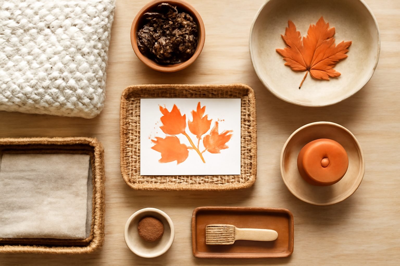 Fingerfarben Ideen Herbst Kleinkind — 11 einfache Varianten