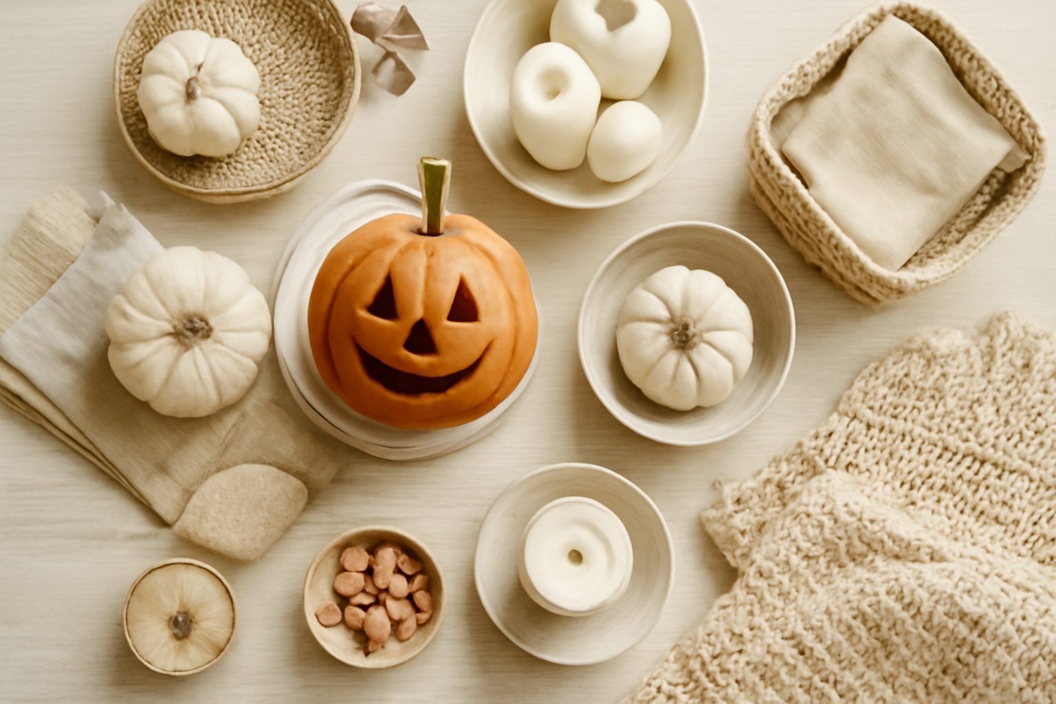 Halloween basteln für die Grundschule — der Weg zum Ergebnis