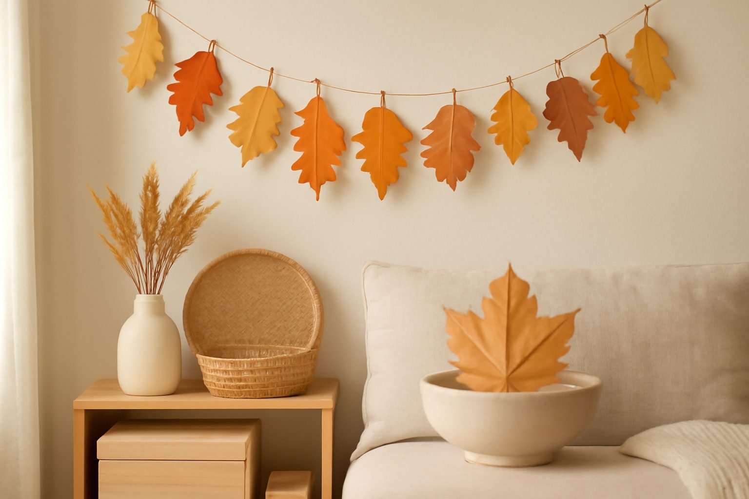 Herbstdeko basteln mit Kindern — so geht es richtig