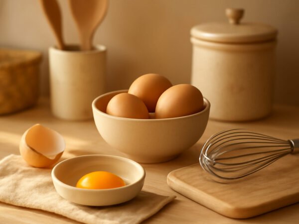 Kinderküche Zubehör Eier in 6 Schritten