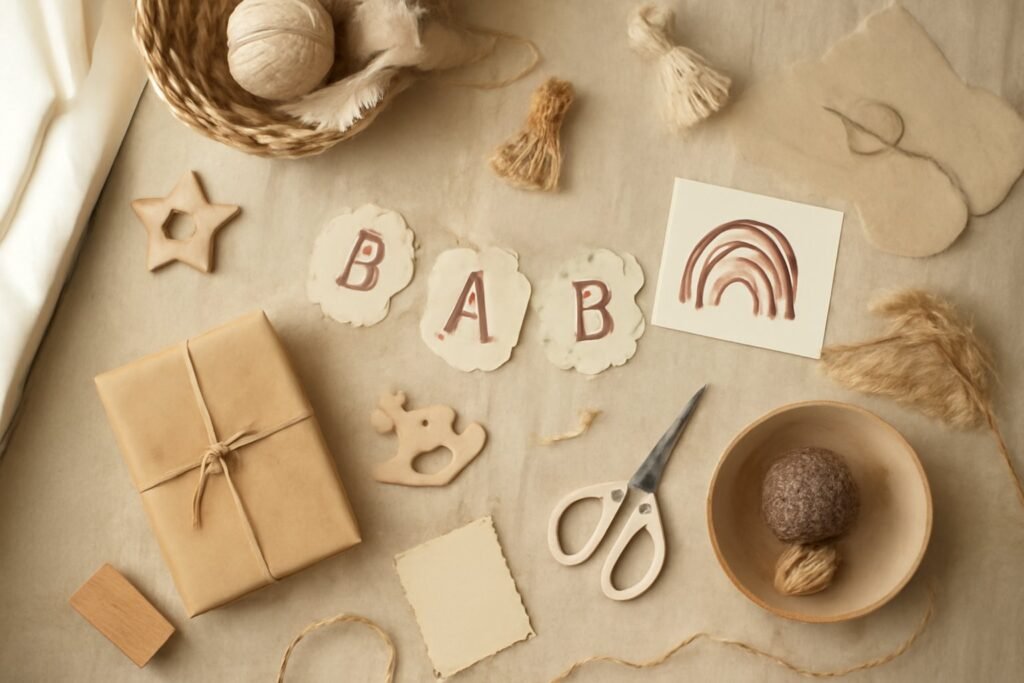 Babyparty basteln: Kreative DIY-Ideen fuer die Feier