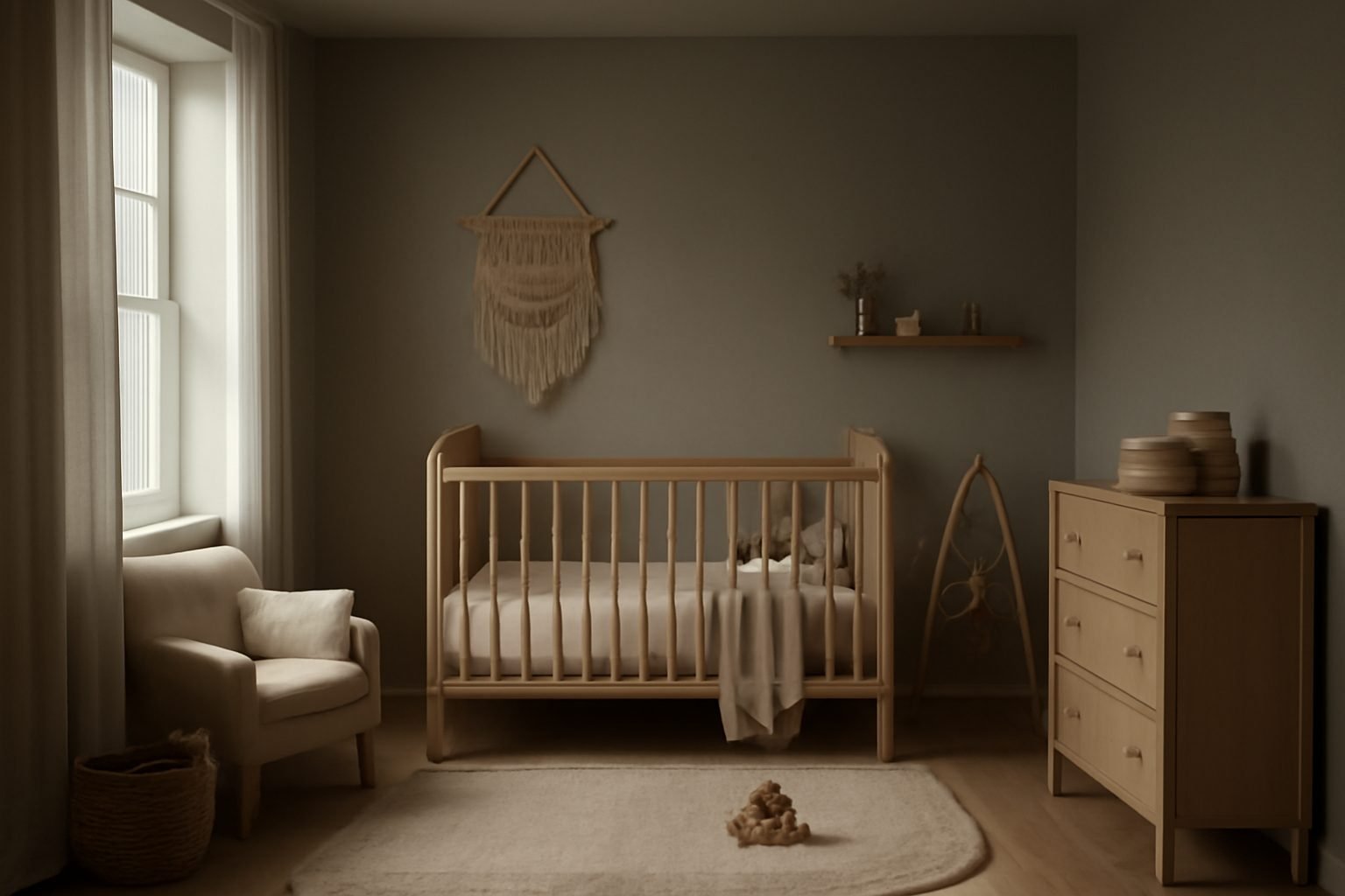 So richtest du ein Babyzimmer praktisch und sicher ein