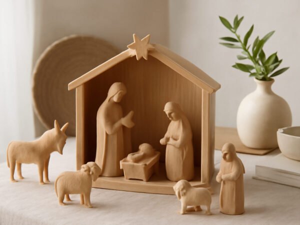 Krippe Weihnachten — der Weg zum Ergebnis