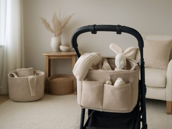 Organizer für Kinderwagen: 13 Ideen für wenig Geld