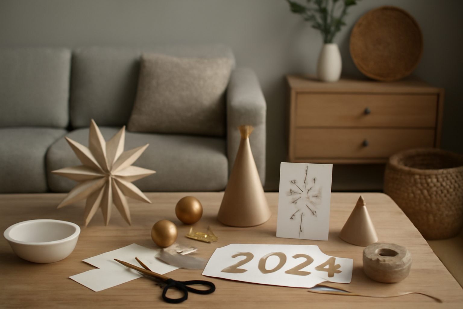 Silvester Ideen Kinder basteln — 15 einfache Varianten