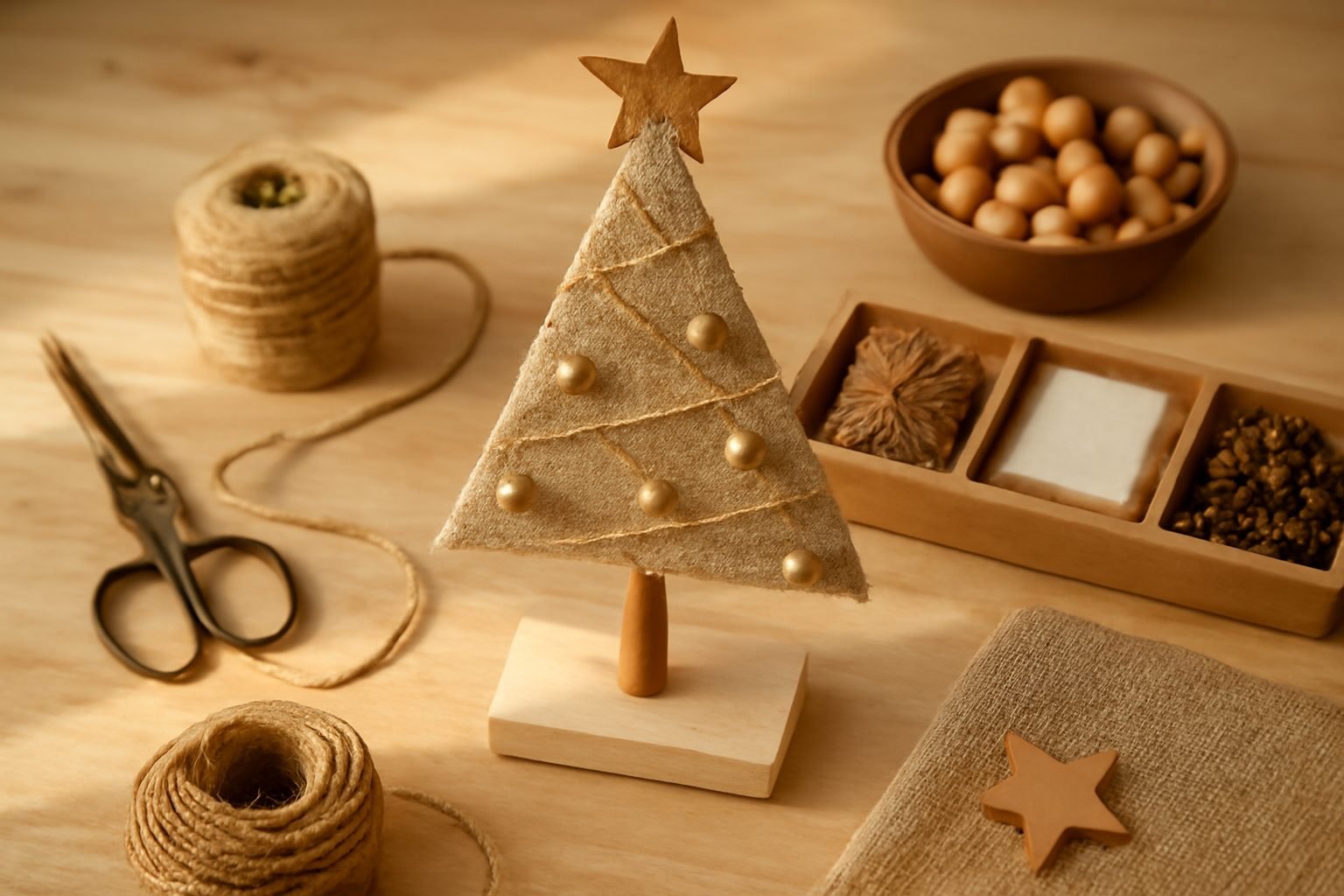 Weihnachten basteln einfach ohne Vorkenntnisse