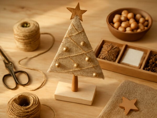 Weihnachten basteln einfach ohne Vorkenntnisse