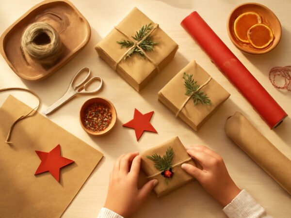 Weihnachtsgeschenke selber machen mit Kindern in 6 Schritten
