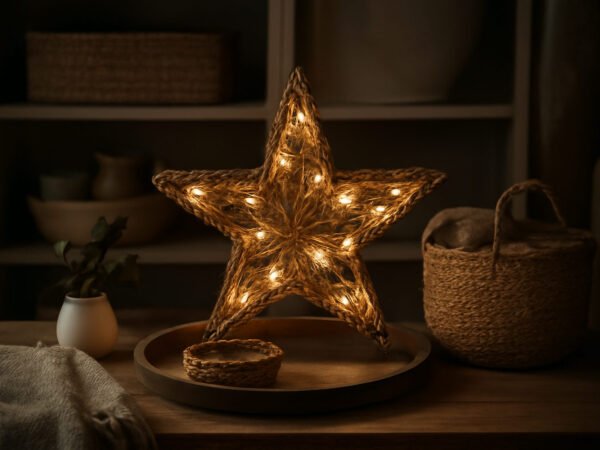 Weihnachtsstern basteln für die Grundschule in 6 Schritten