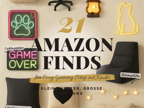 21 Amazon-Finds für Cozy Gaming Setup mit Kindern, die jeder braucht
