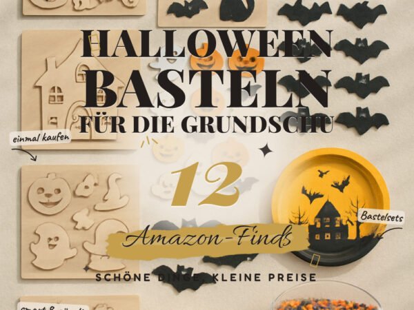 Halloween basteln für die Grundschule: 12 Amazon-Finds